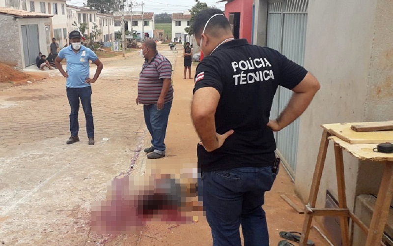 Derramamento de sangue: Homem é executado com 06 tiros na cabeça
