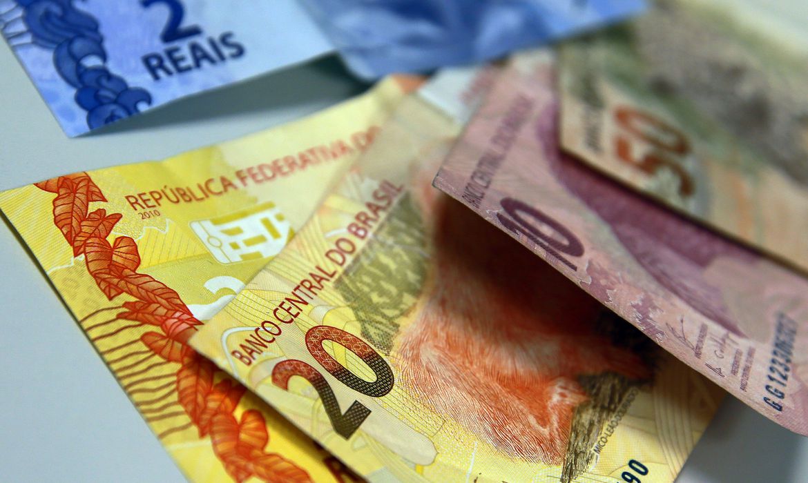Moeda Nacional, Real, Dinheiro, notas de real,Cédulas do real