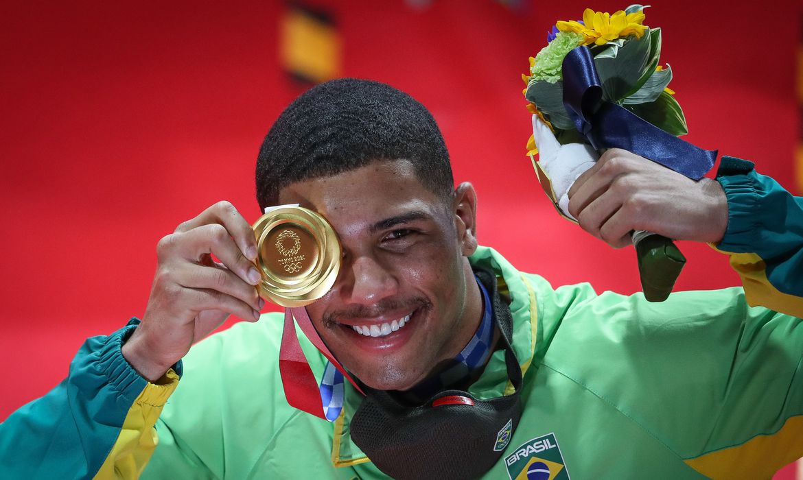Hebert Conceição - ouro - boxe - peso-médio (75 Kg) - Tóquio 2020 - Olimpíada
