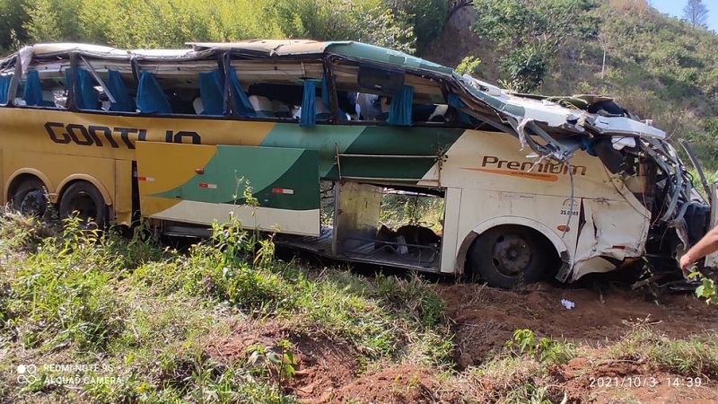 Baianas estão entre vítimas de acidente com ônibus na BR-116, em Minas Gerais