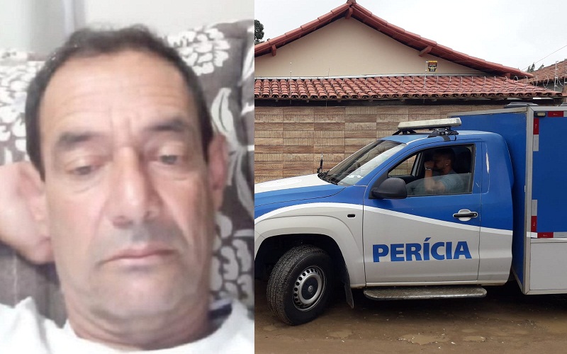 Sargento Braga é encontrado morto dentro de residência no Bairro Santa Rita em Teixeira