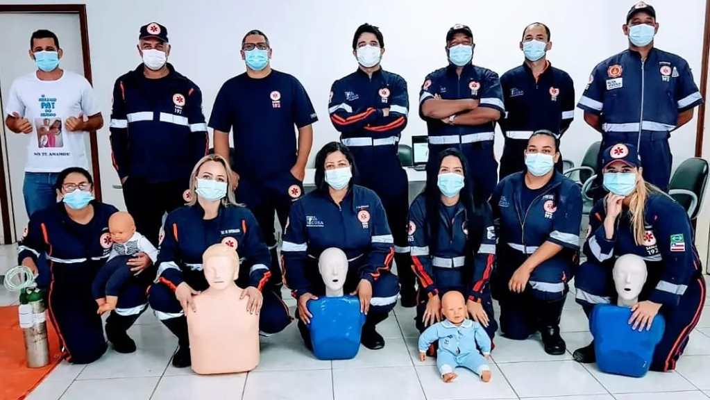 SAMU-192 treina seus socorristas das bases de Mucuri e Nova Viçosa