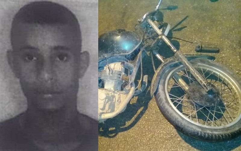 Jovem morre ao cair de moto embaixo de caminhão em movimento