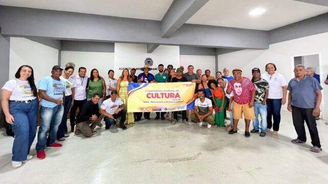 Mucuri realiza 4ª Conferência Municipal de Cultura, debatendo políticas públicas do setor cultural da cidade