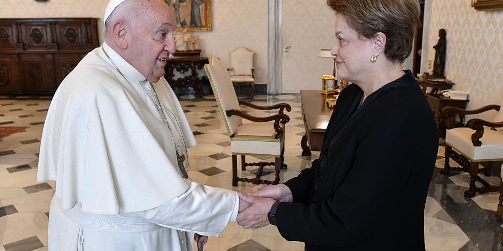 Dilma Rousseff destaca pontificado humanista de papa Francisco