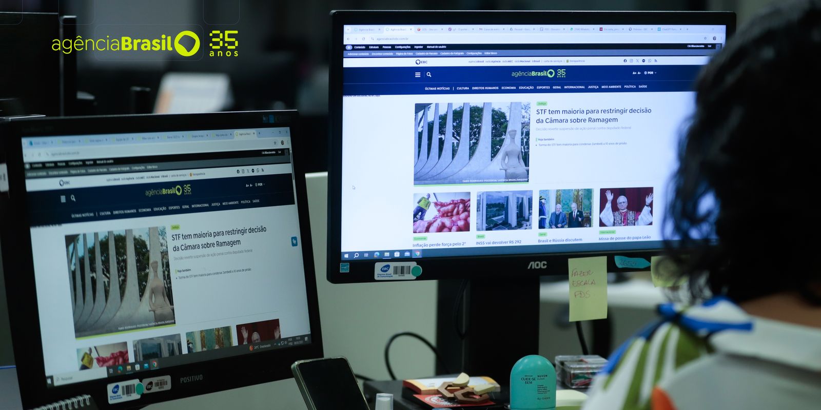 Há 35 anos, jornais e sites publicam conteúdo da Agência Brasil