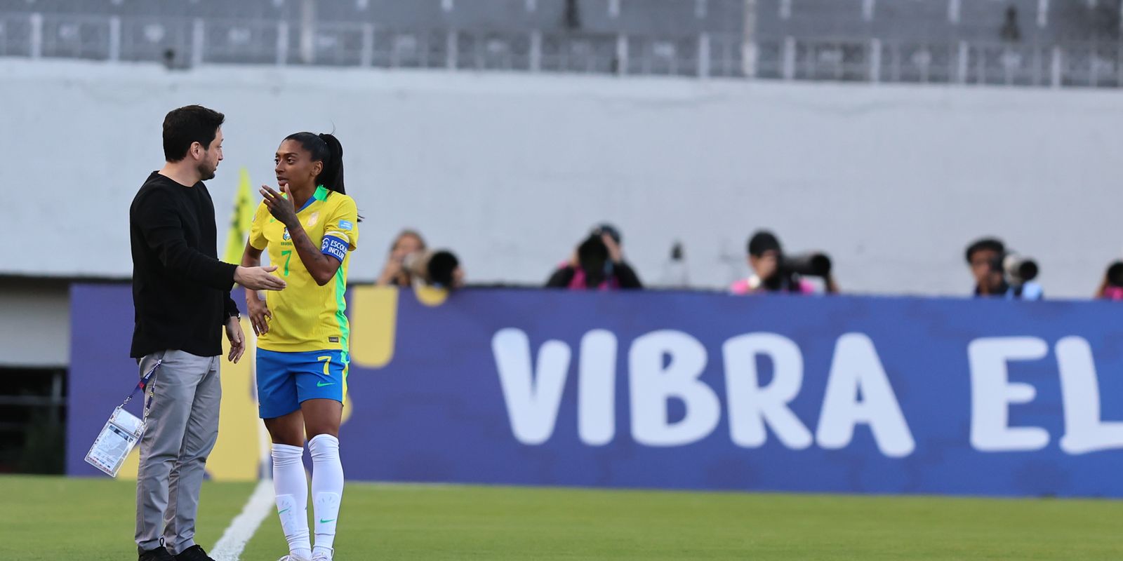 Conmebol libera aquecimento em campo na Copa América Feminina