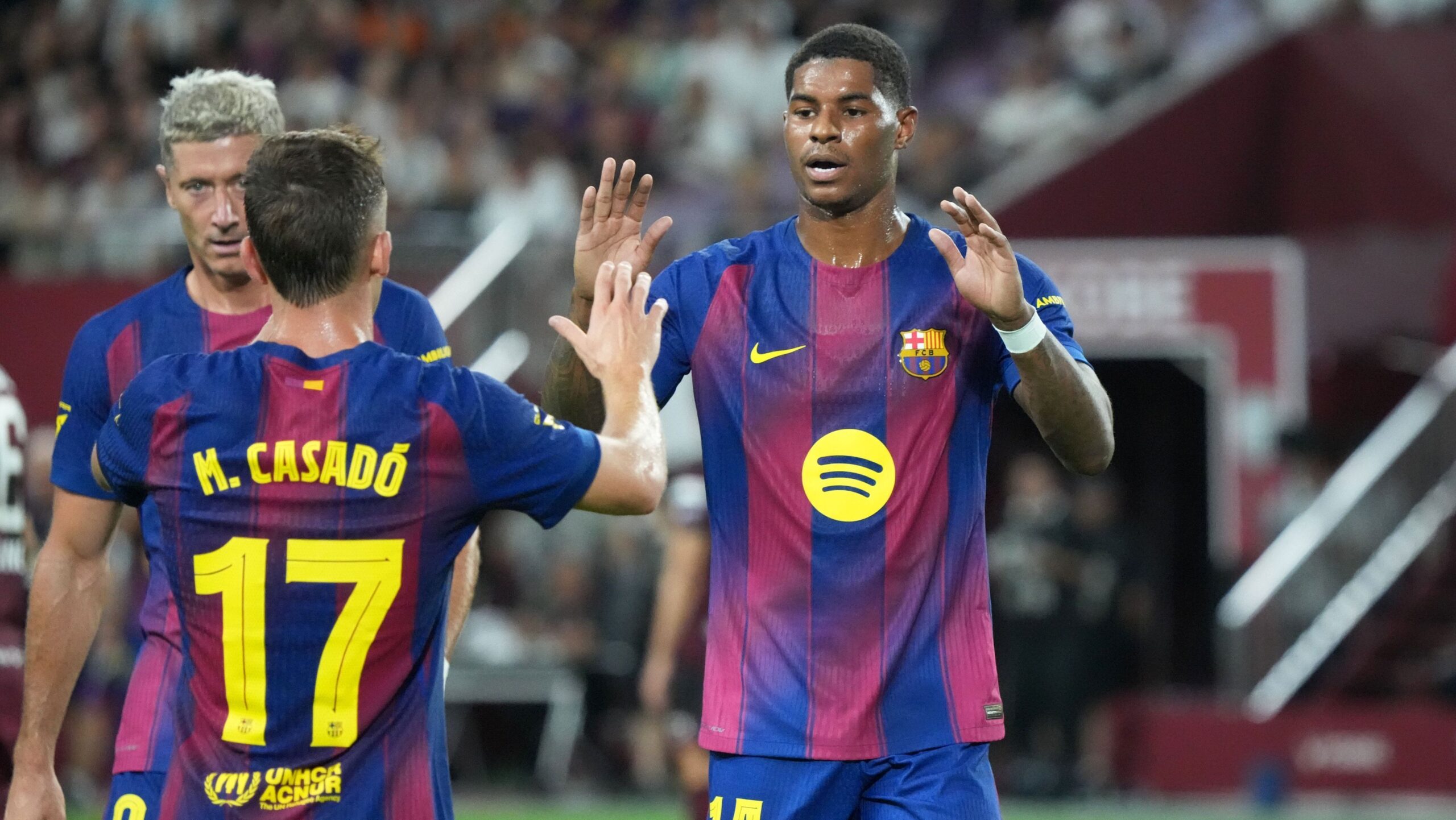 Marcus Rashford marca primeiro gol pelo Barcelona; veja