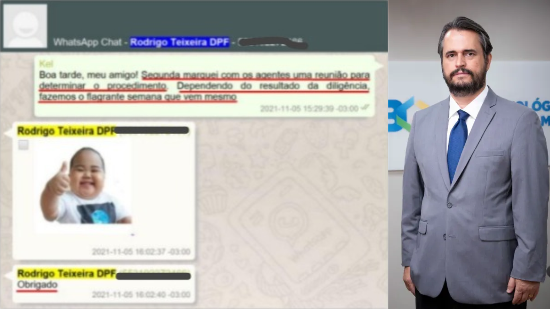 Mensagens apontam atuação de ex-diretor da PF em esquema de mineração