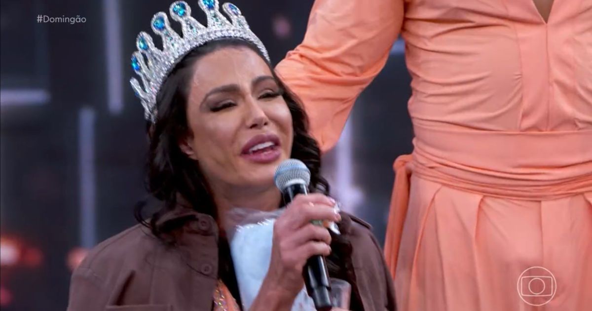 Web reage ao acidente de Gracyanne Barbosa no “Dança”: “Não é fraca não”