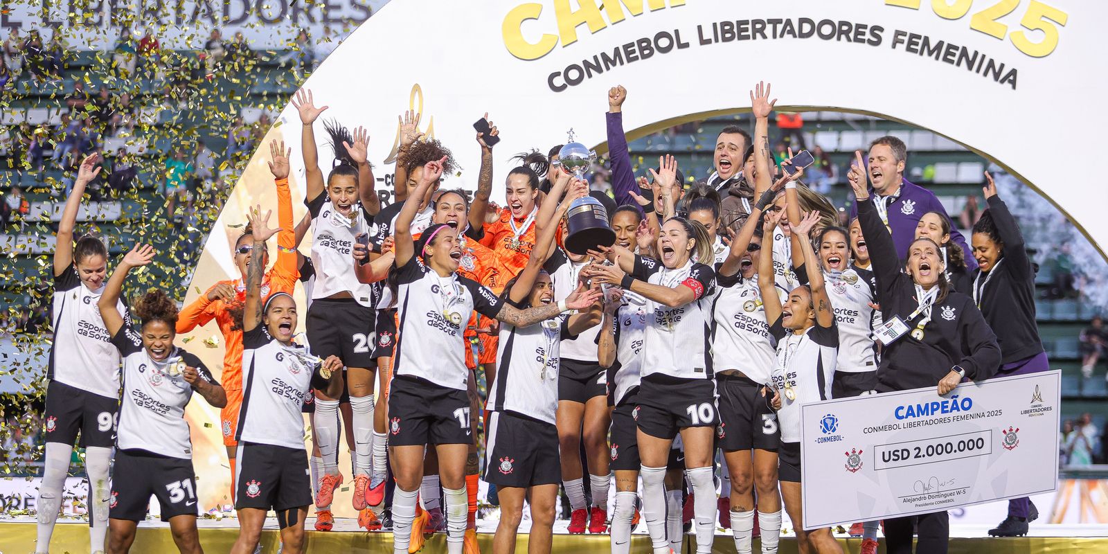 Libertadores: Corinthians faz história com tricampeonato consecutivo