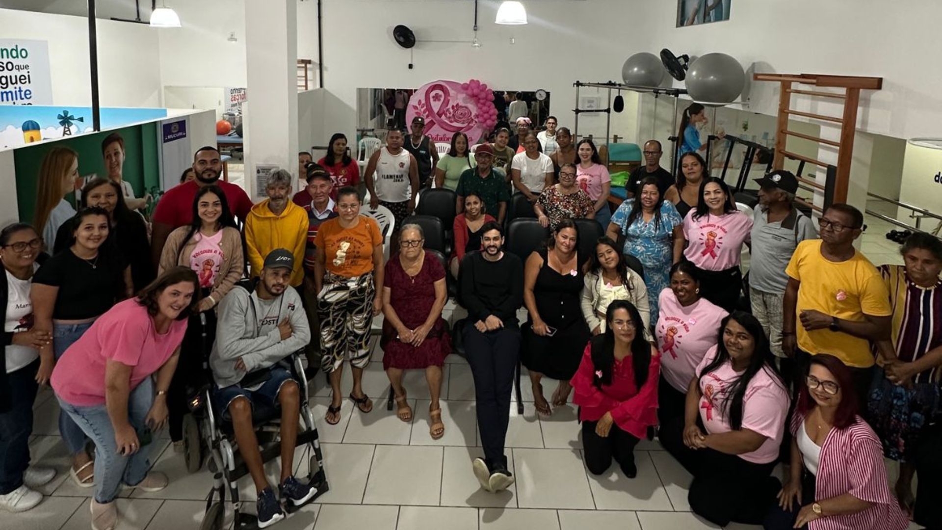 Clínica Municipal de Fisioterapia de Itabatã promove manhã de conscientização e autocuidado no “Momento Outubro Rosa: Cuidar e Prevenir”