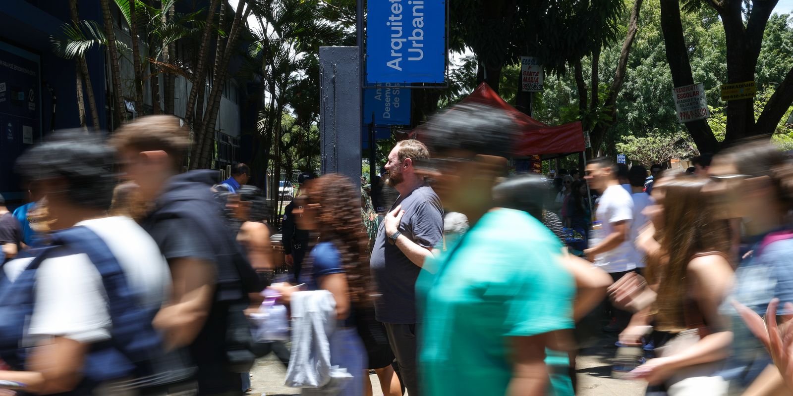 Abstenção no primeiro dia do Enem 2025 chegou a 27%