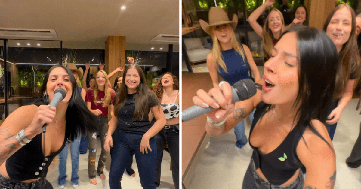 Solteira, Ana Castela mostra curtição com amigas: “Vou pegar todo mundo”