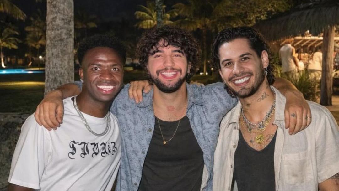 Nattan posta montagem com Vini Jr. e Zé Felipe após cometer gafe