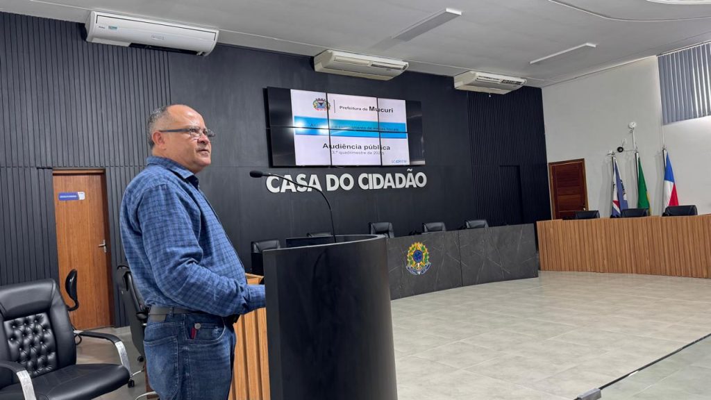 Em Audiência Pública, Prefeitura de Mucuri presta contas das receitas e despesas do 3º quadrimestre de 2025