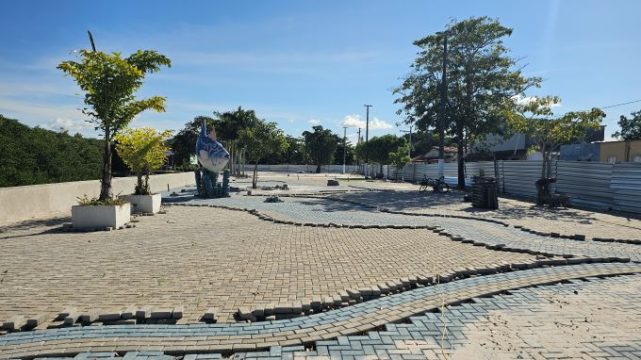 Praça do Peroá ganha nova vida e se prepara para continuar sendo palco das tradições culturais de Mucuri