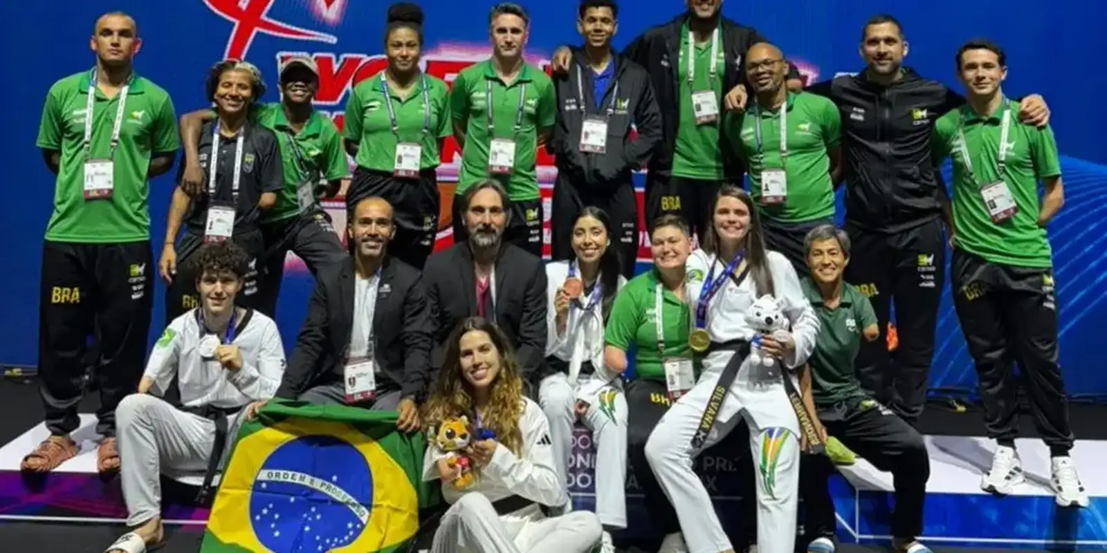 Parataekwondo: Brasil fatura 4 medalhas em Grand Prix na Coreia do Sul