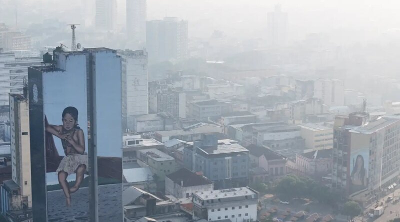 Manaus é capital com maior poluição atmosférica do país nesta sexta