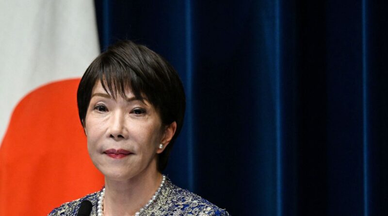 Sanae Takaichi: apoio à primeira-ministra do Japão cai abaixo de 50% Sanae Takaichi: apoio à primeira-ministra do Japão cai abaixo de 50%