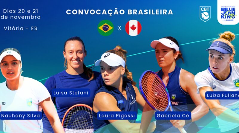 Seleção feminina de tênis é convocada para Billie Jean King Cup Seleção feminina de tênis é convocada para Billie Jean King Cup
