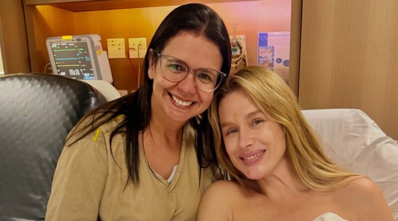Fiorella Mattheis dá à luz terceiro filho; veja nome