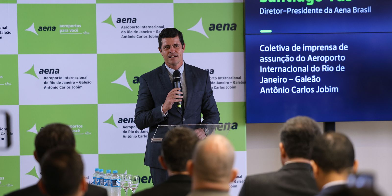 Aena assume Galeão e propõe aumentar destinos e frequência de voos
